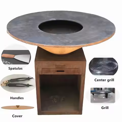 Japanese Korean Ceramic Hibachi BBQ Table Grill Yakitori Barbecue Charcoal Mini Metal Mesh Box