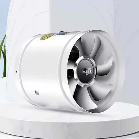 4/6/7/8 Inch Air Ventilator 220V Exhaust Fan Powerful Ventilation Inline Duct Fan for Restaurants Ki