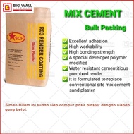 SCP 25 kg 3-in-1 Ready Mix Cement / Simen Sedia Campur / Pre Mix Plaster Cap SCP [Big Wall Hardware]