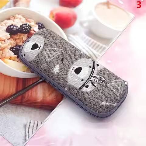 Unisex Portable Zipper Glasses Box Glasses Holder Eyeglasses Accessories Eyeglasses Case