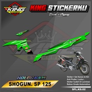 Sticker Striping Variasi Suzuki Shogun SP 125 Robot - Stiker Striping Motor Shogun SP 125. KS.02