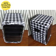 (SARUNG) Tudung Saji Rak Susun Makanan/Lemari Susun Penyimpan Makanan Tingkat 3/4/5 By Shafiyyah.sar