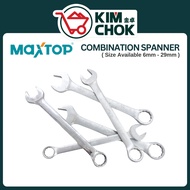 MAXTOP Combination Spanner 6mm-29mm | Combination Wrench | Sepana Gabungan