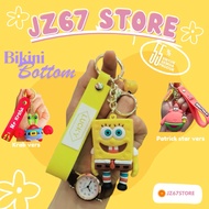 GANTUNGAN JZ67 Store SpongeBob Patrick Krab Bikini Bottom Kids Keychain