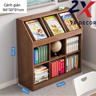 Bookshelf, book storage shelf, library - 2X322