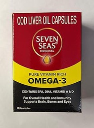 Seven Seas Cod liver fish oil 100 Capsule