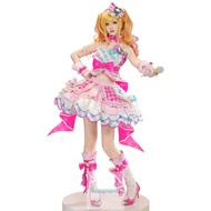 1/3delusion Nijino Yume Cosplay Costume Anime Aikatsu Stars! Women Cute Pink Dress Christmas Costume