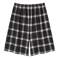 Summer Pajama Pants - Quick-Drying Cropped Shorts for Men in Sizes Up to 6XL, Made from Modal