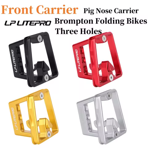 Folding Bike Front Bag Carrier Block Bracket For DAHON/ FNHON/ Brompton Folding Bike Front Carrier A