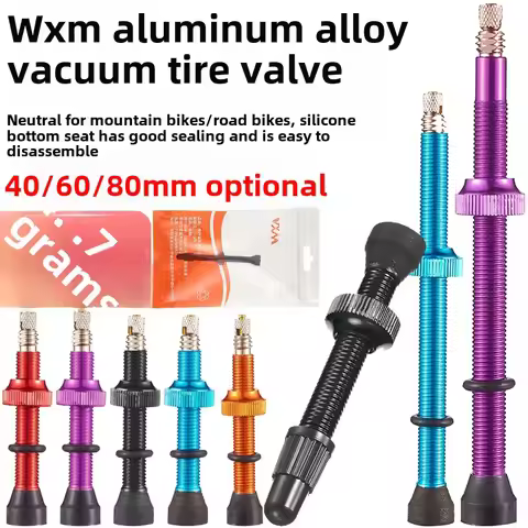 Mountain road bicycle vacuum fetal air nozzle Aluminum alloy valve core nozzle nozzle extension acce