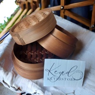 Dim Sum 15cm | 2-tier Bamboo Steamer