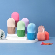 Face ice Tray Silicone ice Tray Portable face ice face Massage face ice Tray Mold ice Roller
