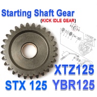 For Yamaha XTZ125 STX125 YBR125 YBR125G Motorcycle Starting Shaft Gear IDLE GEAR Engine Kickstart Pa