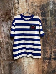 Kent &amp; Curwen England K&amp;C Stripe Oversize Tee 寬版 藍白條紋上衣 短袖T恤 厚磅數 David Beckham 貝克漢代言 Polo Ralph Lauren Tommy Hilfiger