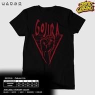 DarjoClothing T-Shirt - BAND T-SHIRT - GOJIRA T-SHIRT - GOJIRA RED CLOTHES - ROCK METAL MUSIC CLOTHE
