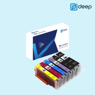 Deep PGI-780 CLI-781 Black Cyan Magenta Yellow Photo Blue Ink For PIXMA TR8570 TS6370 TS707 TS8170 T