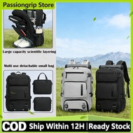 30/40L Travel Backpack Expandable Waterproof 16Inch Laptop Distance Bagpack Shoe Compartment旅行包