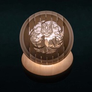 光影紙雕夜燈-原神魈精緻款