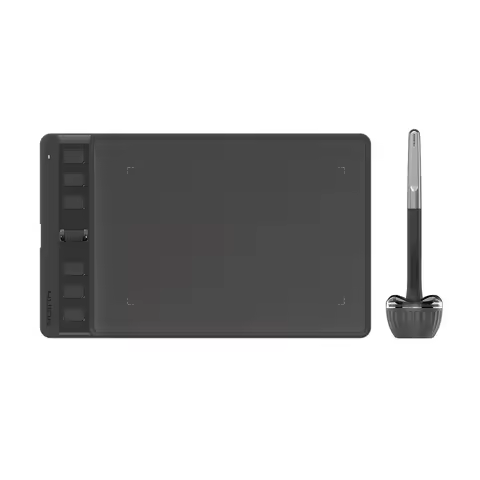 Huion Inspiroy 2 S H641P Graphics Tablets 6.3x3.9 Inch Digital Drawing Pen Tablet 6 Express Keys Sup
