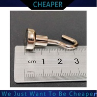 D12mm Vertical 3.5KG 1.2cm Neodymium Magnet Hooks Earth Magnets MULTI FUNCTION Fridge Hangers Magnet