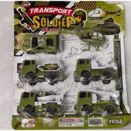 CHEAP Military Transport Soldier Toy Military Army Helicopter Car Toy VR06B