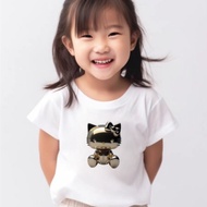 H3LLO KITTY GIRLS' T-SHIRT/ KIDS' TOPS GIRLS' CLOTHES