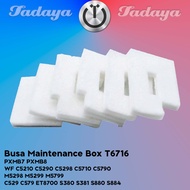 Foam Maintenance Box T6716 PXMB8 / T6715 PXMB7 Cartridge Waste Ink Tank Sponge Cartridge Ink Disposa