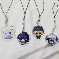 Game PJSK Yoisaki Kanade Shinonome Akito Cosplay Acrylic Keychain Figure Pendant Cute Rope Phone Key