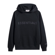ESSENTIALS Hoodie Thicken Hoodies Cotton Coat Simple Men Women Hooded Oversize Color White Black Lon