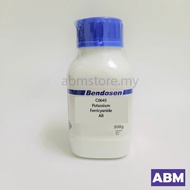 Potassium hexacyanoferrate (III) / Potassium Ferricyanide AR, Bendosen (500g)