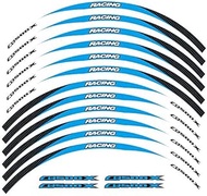 PUXINGPING- 12 Pcs Fit Motorcycle Wheel Sticker Stripe Reflective Rim For Honda CB500X (Color : 3)