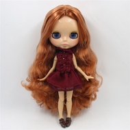 ❂ ICY DBS Blyth doll 1/6 bjd tan skin joint body shiny face 30cm toy girls gift