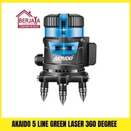Akaido Professional Laser Level 5 Line (Green)