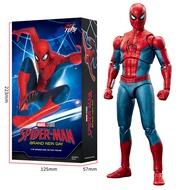 Genuine ZD TOYS- Marvel brand new day spider-man 7-inch 1：10 movable doll toy