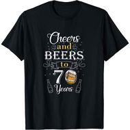 70th Birthday Cheers and Beers To 70 Years Birthday Squad T-Shirt Size