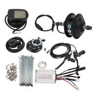 【COD】48V 350W Bicycle Battery Conversion Kit Rear Wheel Drive Hub Motor with Controller LCD5 Panel f