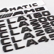 Benz Car Label Labeling CLA250 CLA200 CLA220 CLA260 Modified CLA35 CLA45S AMG Black Word Label Tail 