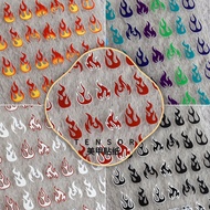 [Meow.Sensei] New Iron Technology Japanese 5d Thin Tough Adhesive Nail Sticker Pro Thin Transparent 