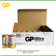 GP Ultra Alkaline Battery Size C (24pcs)