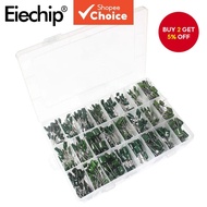 180/660pcs Polyester Film Capacitor Kit 100V 18/24values Set of Capacitor 2A331 2A471 2A561 2A681 2A