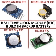 DS1302 DS1307 Tiny RTC Mini DS3231 AT24C32 IIC I2C Precision Real Time Clock Module Battery for Ardu