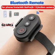 รีโมทคอนโทรลบลูทูธสำหรับ Insta360หนึ่ง X2 X3 X4อากาศ X4 X5 GO3 G03S Ace Pro Ace Pro 2หนึ่ง R หนึ่ง R