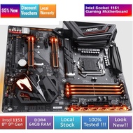 Socket 1151 (Like New ) (100% Tested) (8th 9th Gen) LGA1151 H310 B360 Z370 Z390 Asus Gigabyte MSI Ga