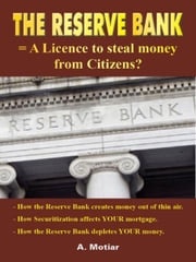The Reserve Bank = A License to Steal Money from Citizens? (How Money is Created from Nothing for Dummies) Ahmed Motiar