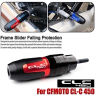 For CFMOTO CL-C 450 cl-c 450 Motorcycle CNC Accessoires Falling protection Exhaust Slider Crash