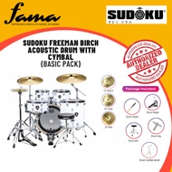 [FAMA]Sudoku Freeman Birch (BASIC PACK)Acoustic Drum Set Adult Drum (professional Quality 100% birch