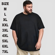 Plain T-shirts for Men and Women Super Jumbo T-shirts / BIG Size Over Size/s ML-Xl-Xxl-3Xl-4Xl-5Xl-6