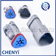 3 Pin Auto Waterproof Connector AT04-3P-RJ120 DT04-3P-P006 DT06-3S-P006 J1939 DT06-3S DT04-3P With 1