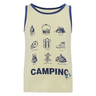 AIMER KIDS Modal Basics Print  Vest Childrens Top  for Girls AK211G721