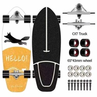 【JIOJIO Store】(พร้อมส่งจากไทย)Surf skateboard แกว่งได้ สเก็ตบอร์ เซิฟสเก็ตบอร์ดGeele CX7 สเก็ตบอดกระดานโต้คลื่นบก กระดานฝึกเล่นสกีจำลอง ดูทันสมัย